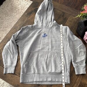Antigua Gray Kids Hoodie with Royals Logo